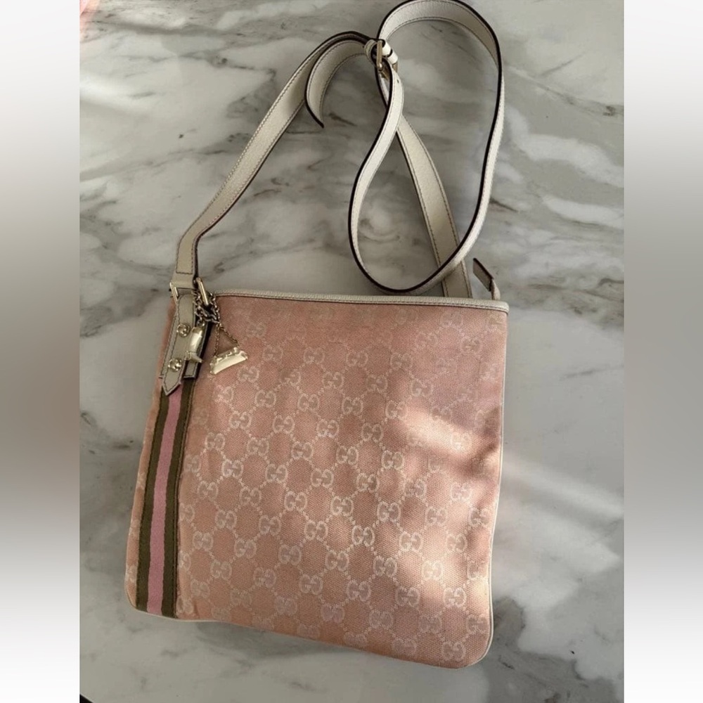 Gucci Light Pink Crossbody Bag - Picture 2 of 11